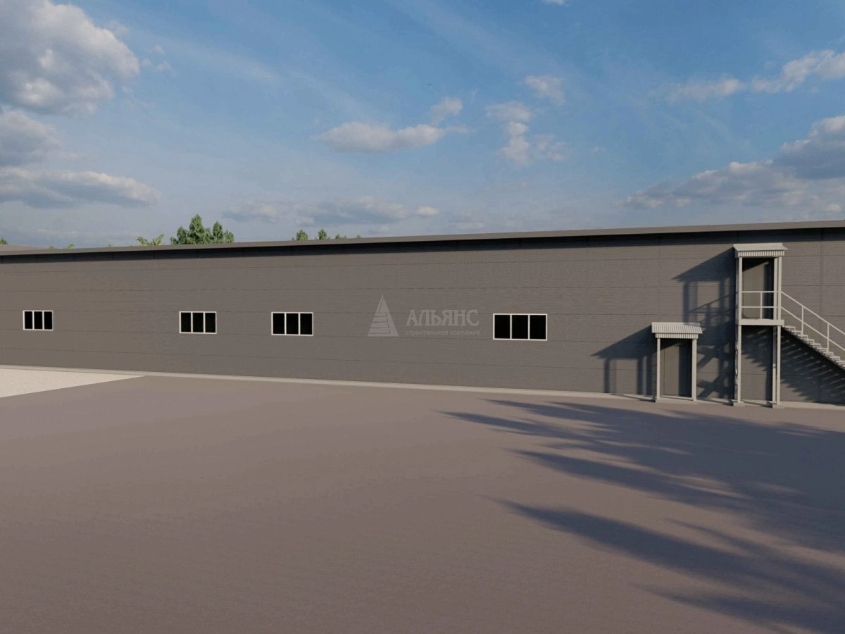 3D визуализация СТО из сэндвич-панелей - фото 5