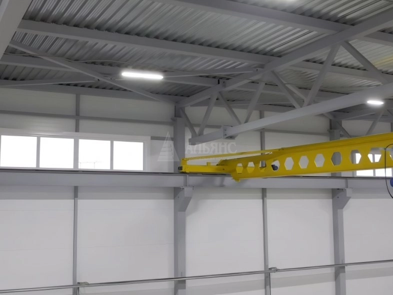 Склад с АБК из сэндвич-панелей  - фото 4